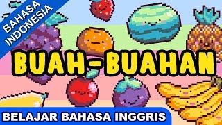 Lagu Belajar Bahasa Inggris  BuahBuahan Fruits  Lagu Anak 2019 Terbaru  Bibitsku [upl. by Adnwahsar694]