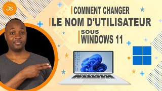 Windows 11 Comment changer le nom dutilisateur [upl. by Stearn]