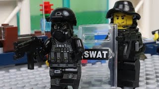 Lego SWAT  The Bank Robbery [upl. by Lira]