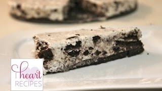 No Bake Oreo Cheesecake Recipe  I Heart Recipes [upl. by Josiah532]