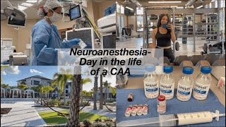 Behind the Scenes Neurosurgery with an Anesthesiologist Assistant Day in the life vlog [upl. by Perceval]