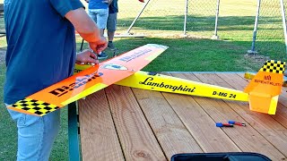 EINPROZENTER RC SPEED UP TO 250 MPH 400 KMH  WOOD CONSTRUCTION  FLIGHT DEMONSTRATION [upl. by Yevette]