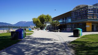 Kitsilano Vancouver BC  Full Walking Tour in 4K UHD [upl. by Eidnalem158]