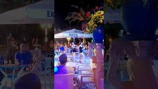 👯‍♀️🍹Latin night at Golden Beach Snack Bar Moraitika Corfu Greece greece corfu [upl. by Asselim]