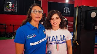 Elena Indelicato della Legios Team ad Abu Dhabi per i campionati mondiali di Mma [upl. by Yroffej]