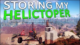 EXPANDING my BASE for my NEW MINICOPTER  Rust Solo 7 [upl. by Aicilehp]