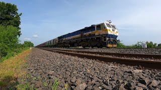 Diesel Monster Wdp4d Leads Bangalore Express Moved Towards Nanded Station  Indian Railways [upl. by Ennaxxor]