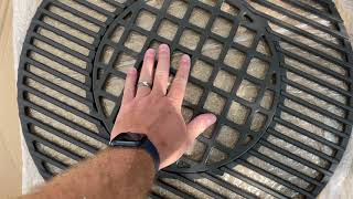 Unboxing CastIron Grill Grates for My Weber Grill [upl. by Ackler68]