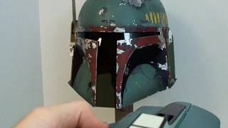 Boba Fett Helmet with Wireless Rangefinder Servo [upl. by Quintina800]