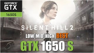 Silent Hill 2 Remake  All Settings Tested GTX 1650 Super FPS TEST [upl. by Llezo]