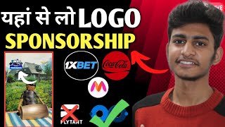 How To Get Sponsorship For YouTube Shorts And Reels  Logo Sponsorship Kaise le  1 win sponsorship [upl. by Cummine764]