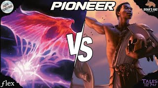 Izzet Phoenix VS Selesnya Heroic MTG Pioneer [upl. by Aicirtac22]