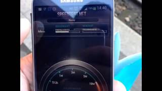 4GBT Test de débit de la 4G sur réseau Bouygues Telecom à Strasbourg [upl. by Luelle]