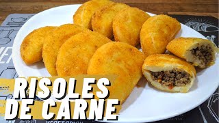 RISOLES DE CARNE SUPER FÁCIL E BARATO  COMO FAZER [upl. by Foulk271]