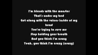 Eminem The moster ft Rihanna  Lyrics [upl. by Nelly]