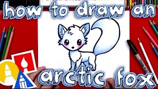 How To Draw An Arctic Fox [upl. by Cassius]