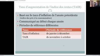 Calcul de la rente et de lindexation du RREGOP [upl. by Inatirb]