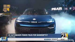 Fisker company behind Pear EV being manufactured in Lordstown files for bankruptcy [upl. by Hsirk]