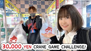 30000 YEN CRANE GAME CHALLENGE  again [upl. by Acilegna]