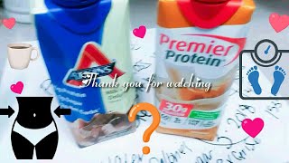 Premier Protein VS Atkins Shake ReviewWeightloss tips INFORMATIVE [upl. by Allene]