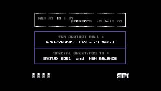 Krabat Intro 3 by Krabat C64 Intro 1987 [upl. by Willard]