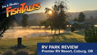 RV Park Review Premier RV Resort Coburg Oregon [upl. by Trilbee576]