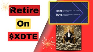 Using WEEKLY DIVIDENDS to retire Retiring with XDTE [upl. by Eirrehs]