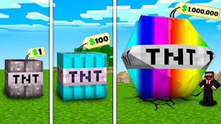 1 VS 100000 TNT IN MINECRAFT [upl. by Eadas]