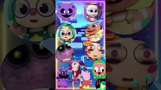 CatNap Talking Tom Pinkfong Cocomelon Peppa Pig Exe Digital Circus Tiles Hop [upl. by Aitak600]