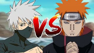 KAKASHI HATAKE VS PAIN ESPAÑOL LATINO [upl. by Venn]