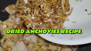 ANCHOVIESDILISIKAN BILIS RECIPE [upl. by Bathelda]