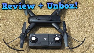 SNAPTAIN SP500 Foldable Drone  Review  Unbox [upl. by Corbin526]