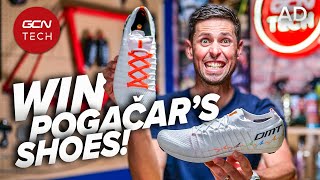 Tadej Pogačars New Shoes  DMT Pogi’s Heart Beat Shoes Unboxing [upl. by Sumaes]