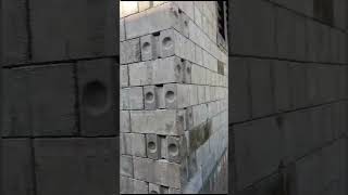 Interlock bricks Birla with putty level plaster [upl. by Nylrehc]