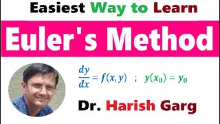 Eulers Method and Examples  Easiest Way [upl. by Niwhsa348]