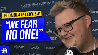 Boombl4 quotNAVI Era Two More Tournamentsquot BLAST CSGO Interview [upl. by Lusa]