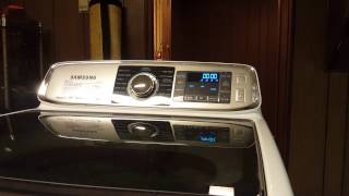 Recalled Samsung Topload washer spin test [upl. by Ortiz]