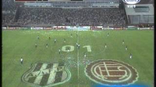 Lanus 2 Ponte Preta 0 Relato Mariano Closs Copa Sudamericana 2013 Los goles Lanus Campeon [upl. by Kinsley]