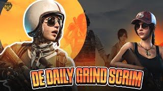 DE DAILY GRIND SCRIM LIVE FT GODLIKE ESPORTS TEAM ZERO AR [upl. by Arriec582]