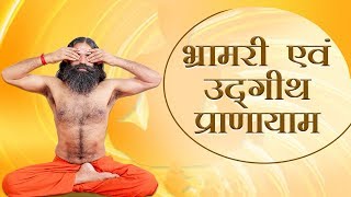 Bhramari amp Udgeeth Pranayama  Swami Ramdev [upl. by Sievert]