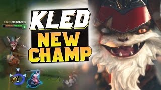 KLED ♦ Test du nouveau Champion Early Super fun sur LoL [upl. by Conall]