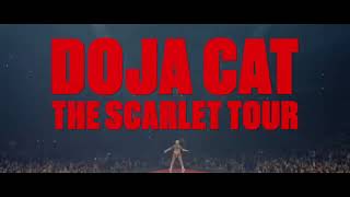 Doja Cat  The Scarlet Tour UK Promotional Video [upl. by Ardnos]