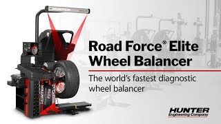 Road Force® Elite Diagnostic Wheel Balancer from Hunter Engineering [upl. by Yedrahs958]