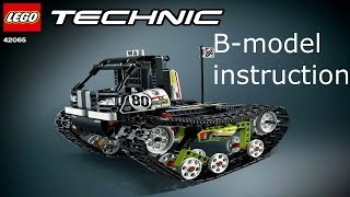 2017 Lego Technic RC OffRoad Truck Bmodel 4K instruction 42065 [upl. by Dubenko339]