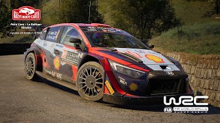 Peïra Cava  La BollèneVésubie EA WRC 2023 Time Trial [upl. by Niggem]