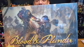 Blood and Plunder Black Beard vs Maynard 2player starter set unboxing Firelock Games thefrenchspy81 [upl. by Okram522]