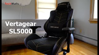 Vertagear SLine SL5000 Racing Series Gaming Chair  Midnight Blue [upl. by Nylidnam]