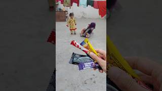 Chocolate Challenge Mein Zahra Ke Chot Lag Gai 🤔youtubeshorts [upl. by Jakoba734]