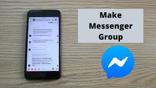 How to Make Group Chats on Messenger Updated  Create Group Chat in Messenger [upl. by Lletnahs]