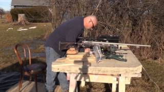 Testing the Hankins custom Smokeless Powder Muzzleloader Round 2 [upl. by Nykal]